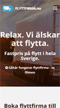 Mobile Screenshot of flyttfirma.nu